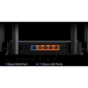 Router Wireless Gigabit TP-LINK Archer BE220 BE3600, Wi-Fi 7, Dual-Band 688 + 2882 Mbps, negru Router Wireless Gigabit TP-LINK Archer BE220 BE3600, Wi-Fi 7, Dual-Band 688 + 2882 Mbps, negru