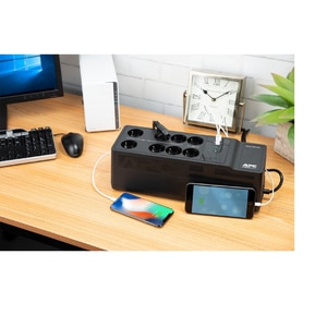Unitate UPS APC Back BE850G2-GR, 850VA, Schuko, USB A, USB C Unitate UPS APC Back BE850G2-GR, 850VA, Schuko, USB A, USB C