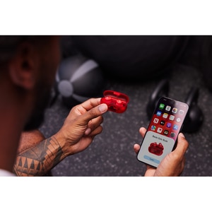 Casti BEATS Solo Buds, True Wireless, Bluetooth, In-Ear, Microfon, Transparent Red Casti BEATS Solo Buds, True Wireless, Bluetooth, In-Ear, Microfon, Transparent Red