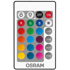 Set 2 becuri LED OSRAM Star RGB-W, E14, 4.5W (25W), 250 lm, dimabil, 2 telecomenzi incluse Set 2 becuri LED OSRAM Star RGB-W, E14, 4.5W (25W), 250 lm, dimabil, 2 telecomenzi incluse