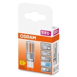 Bec LED OSRAM 4058075432482, G9, 4.8W, 600lm, lumina neutra Bec LED OSRAM 4058075432482, G9, 4.8W, 600lm, lumina neutra