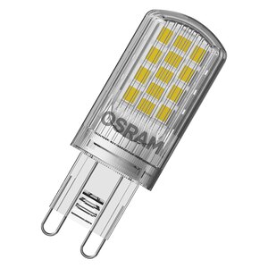 Set 2 becuri LED OSRAM 4058075449893, G9, 4.2W, 470lm, lumina calda Set 2 becuri LED OSRAM 4058075449893, G9, 4.2W, 470lm, lumina calda