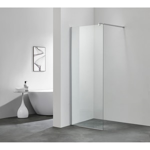 Paravan dus walk-in Atlas, aluminiu, sticla transparenta, 70 x 200 cm, crom Paravan dus walk-in Atlas, aluminiu, sticla transparenta, 70 x 200 cm, crom