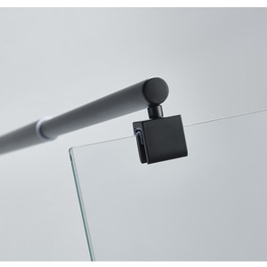 Paravan dus walk-in BELFORM Infinity 27BL2005, aluminiu, sticla securizata transparenta, 100 x 200 cm, negru Paravan dus walk-in BELFORM Infinity 27BL2005, aluminiu, sticla securizata transparenta, 100 x 200 cm, negru