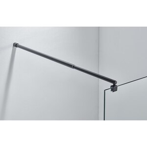 Paravan dus walk-in BELFORM Infinity 27BL2005, aluminiu, sticla securizata transparenta, 100 x 200 cm, negru Paravan dus walk-in BELFORM Infinity 27BL2005, aluminiu, sticla securizata transparenta, 100 x 200 cm, negru