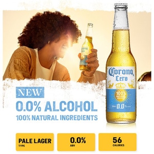Bere blonda fara alcool Corona Cero bax 0.33L x 24 sticle Bere blonda fara alcool Corona Cero bax 0.33L x 24 sticle