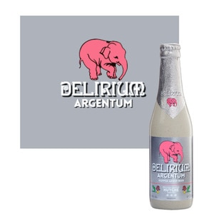 Bere blonda Delirium Argentum bax 0.33L x 24 sticle Bere blonda Delirium Argentum bax 0.33L x 24 sticle