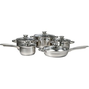 Set vase BERGNER Munich BG-32144-MM-RO, 10 piese, 16-24cm, 1.8-6.1l, inox Set vase BERGNER Munich BG-32144-MM-RO, 10 piese, 16-24cm, 1.8-6.1l, inox