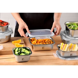 Caserola BERGNER Go Lovers BG-36310-GY, 0.8l, inox, argintiu Caserola BERGNER Go Lovers BG-36310-GY, 0.8l, inox, argintiu