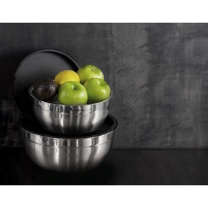 Set boluri MASTERPRO Foodies BGMP-1553, 2 piese, inox, argintiu Set boluri MASTERPRO Foodies BGMP-1553, 2 piese, inox, argintiu