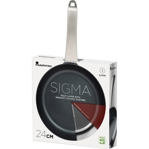 Tigaie MASTERPRO Sigma BGMP-1652-MM, 24cm, inox, argintiu Tigaie MASTERPRO Sigma BGMP-1652-MM, 24cm, inox, argintiu