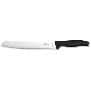Cutit pentru paine BERLINGER HAUS BH/2819, 20cm, otel inoxidabil, negru Cutit pentru paine BERLINGER HAUS BH/2819, 20cm, otel inoxidabil, negru