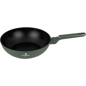 Tigaie Wok BERLINGER HAUS BH 8158, 28cm, aluminiu, verde mat Tigaie Wok BERLINGER HAUS BH 8158, 28cm, aluminiu, verde mat