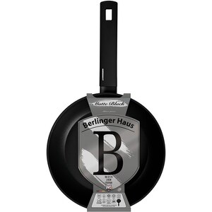 Tigaie BERLINGER HAUS BH8170 Matte Black Collection, 24cm, aluminiu, negru Tigaie BERLINGER HAUS BH8170 Matte Black Collection, 24cm, aluminiu, negru