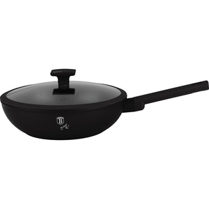 Tigaie Wok BERLINGER HAUS BH8181, 28cm, aluminiu, negru Tigaie Wok BERLINGER HAUS BH8181, 28cm, aluminiu, negru