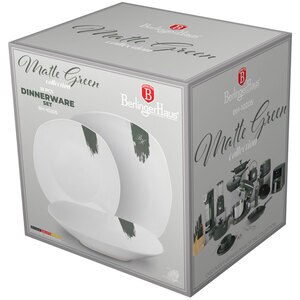 Set de masa BERLINGER HAUS BH/10205, 18 piese, portelan, alb Set de masa BERLINGER HAUS BH/10205, 18 piese, portelan, alb