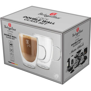 Set cani BERLINGER HAUS BH/8768, 2 piese, 300 ml, sticla Set cani BERLINGER HAUS BH/8768, 2 piese, 300 ml, sticla