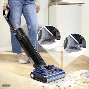 Aspirator vertical cu spalare BOSCH OneFlow Seria 6 BHF61BX, 0.72l, autonomie max 40 min, bleumarin-negru Aspirator vertical cu spalare BOSCH OneFlow Seria 6 BHF61BX, 0.72l, autonomie max 40 min, bleumarin-negru