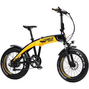 Bicicleta asistata electric DUCATI SCR-E (Scrambler), roata 20", motor 250W, viteza max 25 Km/h, negru-galben Bicicleta asistata electric DUCATI SCR-E (Scrambler), roata 20", motor 250W, viteza max 25 Km/h, negru-galben