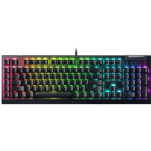 Tastatura Gaming mecanica RAZER BlackWidow V4 X, Green Clicky Switch, US, negru Tastatura Gaming mecanica RAZER BlackWidow V4 X, Green Clicky Switch, US, negru