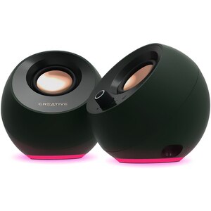 Boxe CREATIVE Pebble Pro, 2.0, 10W, Bluetooth, RGB, negru Boxe CREATIVE Pebble Pro, 2.0, 10W, Bluetooth, RGB, negru