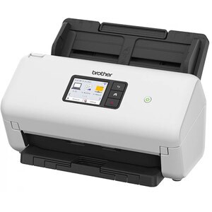 Scanner BROTHER ADS-4500W, A4, USB, Retea, alb Scanner BROTHER ADS-4500W, A4, USB, Retea, alb