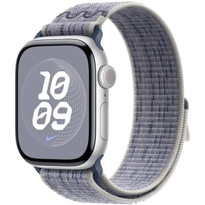Bratara pentru APPLE Watch 40mm Sport Loop Grey/Blue Nike, MC1G4ZM/A Bratara pentru APPLE Watch 40mm Sport Loop Grey/Blue Nike, MC1G4ZM/A