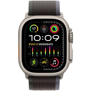 Bratara pentru APPLE Watch 49mm Blue/Black Trail Loop - M/L, MT623ZM/A Bratara pentru APPLE Watch 49mm Blue/Black Trail Loop - M/L, MT623ZM/A