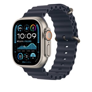 Bratara pentru APPLE Watch 49mm Navy Oceanband - Natural Titanium Finish, MXTH3ZM/A Bratara pentru APPLE Watch 49mm Navy Oceanband - Natural Titanium Finish, MXTH3ZM/A