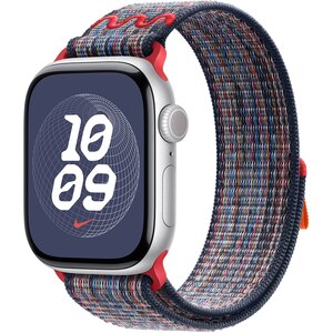 Bratara pentru APPLE Watch 42mm Sport Loop Blue/Red Nike, MXU03ZM/A Bratara pentru APPLE Watch 42mm Sport Loop Blue/Red Nike, MXU03ZM/A