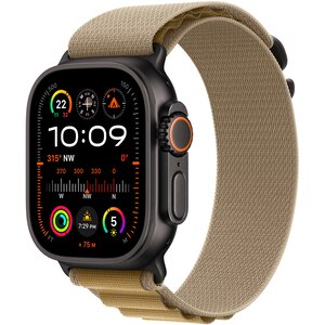 Bratara pentru APPLE Watch 49mm Tan Alpine Loop Small Black Titanium Finish, MYQ03ZM/A Bratara pentru APPLE Watch 49mm Tan Alpine Loop Small Black Titanium Finish, MYQ03ZM/A