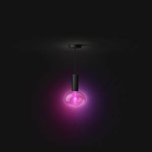 Bec LED PHILIPS HUE, E27, 6.5W, 500 lm, Wi-Fi, lumina variabila, compatibil Alexa, Google Assistant Bec LED PHILIPS HUE, E27, 6.5W, 500 lm, Wi-Fi, lumina variabila, compatibil Alexa, Google Assistant