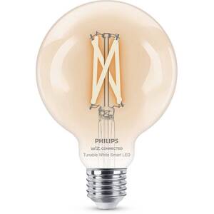 Bec LED Smart Vintage PHILIPS G95, E27, 7W, 806 lm, Bluetooth, Dimabil, Wi-Fi, lumina variabila, compatibil Alexa, Google Assistant Bec LED Smart Vintage PHILIPS G95, E27, 7W, 806 lm, Bluetooth, Dimabil, Wi-Fi, lumina variabila, compatibil Alexa, Google Assistant