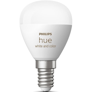 Bec LED Smart PHILIPS Hue 8719514491229, E14, 5.1W, 470lm, Wi-Fi, lumina variabila, compatibil Alexa, Google Assistant Bec LED Smart PHILIPS Hue 8719514491229, E14, 5.1W, 470lm, Wi-Fi, lumina variabila, compatibil Alexa, Google Assistant