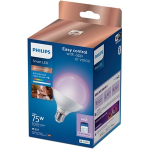 Bec LED Smart PHILIPS 8720169170919, E27, 11W, 1055lm, Wi-Fi, lumina variabila, compatibil Alexa, Google Assistant Bec LED Smart PHILIPS 8720169170919, E27, 11W, 1055lm, Wi-Fi, lumina variabila, compatibil Alexa, Google Assistant
