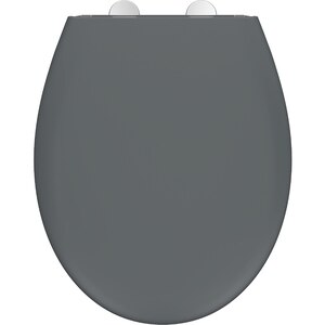 Capac WC GOODHOME Saloma BU0552Q3, inchidere lenta, duroplast, gri Capac WC GOODHOME Saloma BU0552Q3, inchidere lenta, duroplast, gri