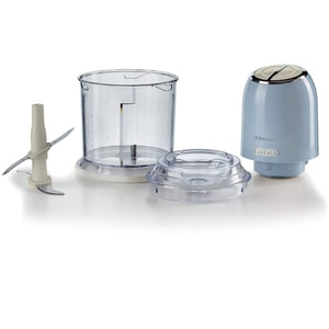 Tocator ARIETE Vintage C043805AR0, 0.4l, 400W, 2 trepte viteza, albastru Tocator ARIETE Vintage C043805AR0, 0.4l, 400W, 2 trepte viteza, albastru