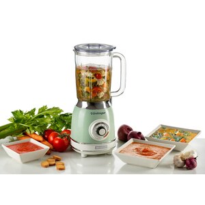 Blender ARIETE Vintage C058304AR0, 1.5l, 1000W, 4 trepte viteza, verde Blender ARIETE Vintage C058304AR0, 1.5l, 1000W, 4 trepte viteza, verde