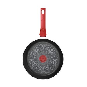 Tigaie TEFAL Daily Expert, 20cm, aluminiu, Thermo-Signal, invelis antiaderent, rosu Tigaie TEFAL Daily Expert, 20cm, aluminiu, Thermo-Signal, invelis antiaderent, rosu