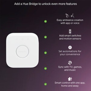 Bec LED PHILIPS HUE Essential, E27, 8W, 806lm, Wi-Fi, lumina variabila, compatibil Alexa, Google Assistant Bec LED PHILIPS HUE Essential, E27, 8W, 806lm, Wi-Fi, lumina variabila, compatibil Alexa, Google Assistant
