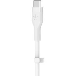 Cablu date BELKIN CAA009bt3MWH, USB-C - Lightning, 3m, alb Cablu date BELKIN CAA009bt3MWH, USB-C - Lightning, 3m, alb