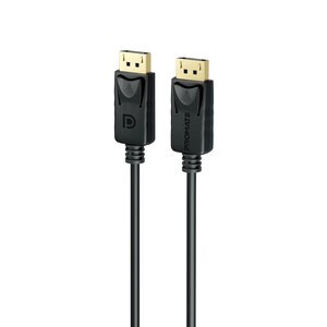 Cablu DisplayPort PROMATE DPLINK-200, 2m, negru Cablu DisplayPort PROMATE DPLINK-200, 2m, negru