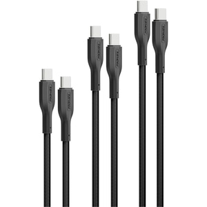 Cablu de date PROMATE CableKit-CC, USB-C - USB-C, 0.3m, 1.2m, 2m, negru Cablu de date PROMATE CableKit-CC, USB-C - USB-C, 0.3m, 1.2m, 2m, negru