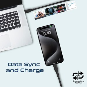 Cablu de date PROMATE CableKit-CC, USB-C - USB-C, 0.3m, 1.2m, 2m, negru Cablu de date PROMATE CableKit-CC, USB-C - USB-C, 0.3m, 1.2m, 2m, negru