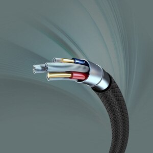 Cablu date PROMATE XCord-AC, USB-A - USB-C, 1m, negru Cablu date PROMATE XCord-AC, USB-A - USB-C, 1m, negru