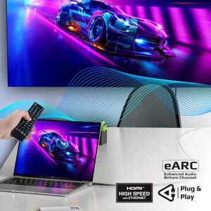 Cablu HDMI PROMATE PrimeLink8K-300, 3m, 8K, negru Cablu HDMI PROMATE PrimeLink8K-300, 3m, 8K, negru