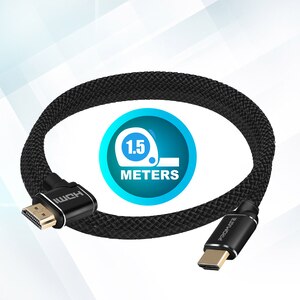 Cablu HDMI PROMATE ProLink4K1-150, 1.5m, vers 2.0, negru Cablu HDMI PROMATE ProLink4K1-150, 1.5m, vers 2.0, negru