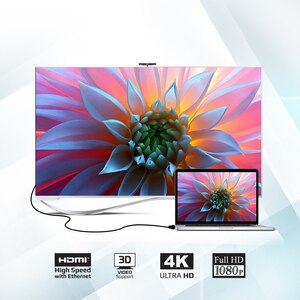 Cablu HDMI PROMATE ProLink4K1-300, vers 2.0, 3m, negru Cablu HDMI PROMATE ProLink4K1-300, vers 2.0, 3m, negru