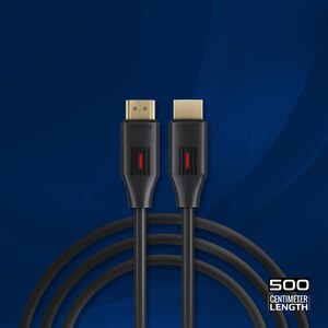 Cablu HDMI PROMATE ProLink4K60-500 vers 2.0. 4K, 5m, negru Cablu HDMI PROMATE ProLink4K60-500 vers 2.0. 4K, 5m, negru