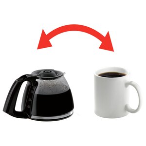 Cafetiera TEFAL Subito Mug CM290838, 1.25l, 1000W, 10 cesti, negru-argintiu Cafetiera TEFAL Subito Mug CM290838, 1.25l, 1000W, 10 cesti, negru-argintiu